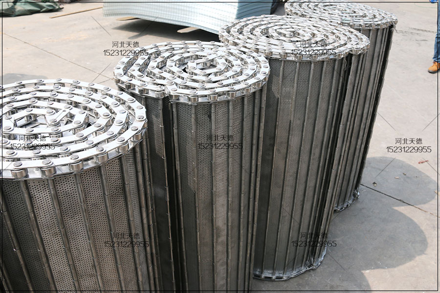 304不銹鋼鏈板網帶